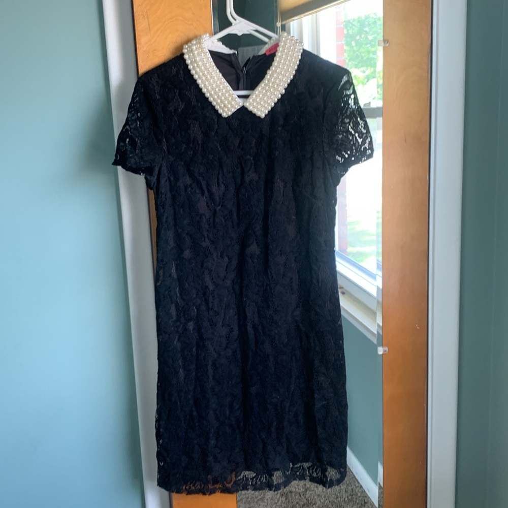 Betsey Johnson pearl collar dress